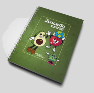 Caderno Avocado Curioso