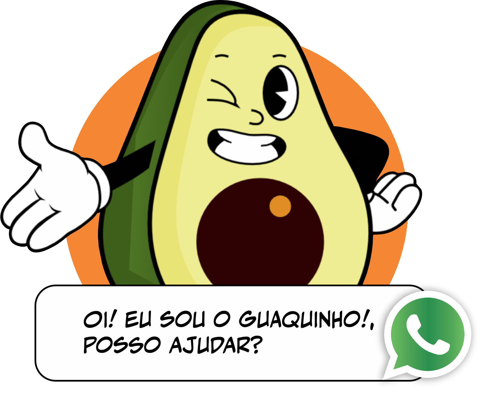 Fale com o Guaquinho no WhatsApp